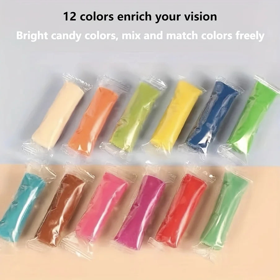 Ice Cream Play Dough Set - Vibrant Colors & Accessories, Creative Birthday Gift for Girls & Boys
