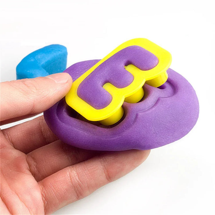 Dough Tools Playdough Mold Set for Kids Various Shape Needle Tube Letter Number Plasticine Accessory Children Craft Puzzle Toys