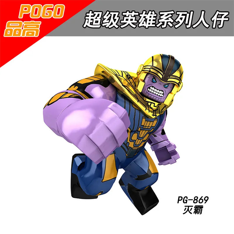 8cm Superhero Building Blocks Avengers Character Venom Model Character Set Building Blocks Toy Boys and Girls Birthday Gifts