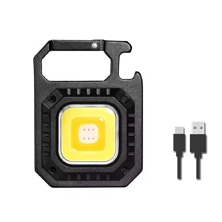 Mini LED Flashlight Magnetic COB Outdoor Camping Pocket Work Light 800 Lumens USB Rechargeable 7 Modes Spotlights