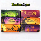 Halloween Slow Rising Butter Stick Squishy Toy Soft Wet Elastic Squeeze Toy Portable Stress Relief Fidget Toy for Anxiety
