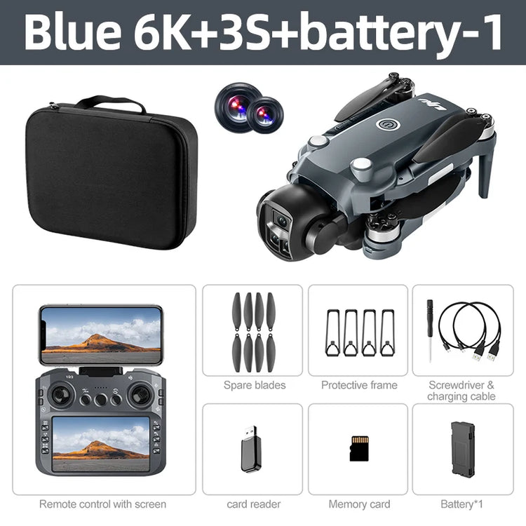 Original V988 Dron 4K Professional 8K HD Dual Camera 5G WIFI Brushless Motor FPV Quadcopter Foldable Aerial Photography Drone