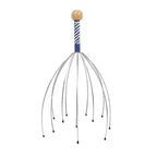 Octopus Head Massager Scratching Scalp Relaxation Relief Body Massager Scratcher Relieves Tension Health Care Tools Random Color