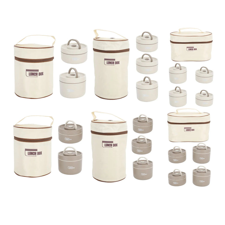 Thermal Lunch Box  304 Stainless Steel Multifunction Portable Insulated Lunch Container with Thermal Bag For School Student