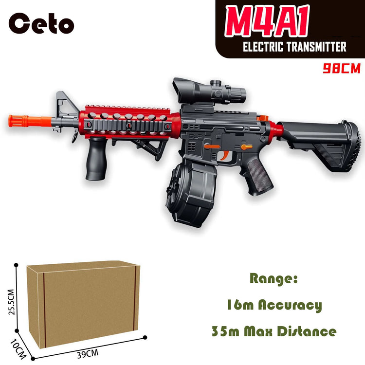 Upgraded M416 Automatic Electric Gel Blasters Hydrogel Ball Toy Gun For Outdoor Team Games Best Birthday Gift