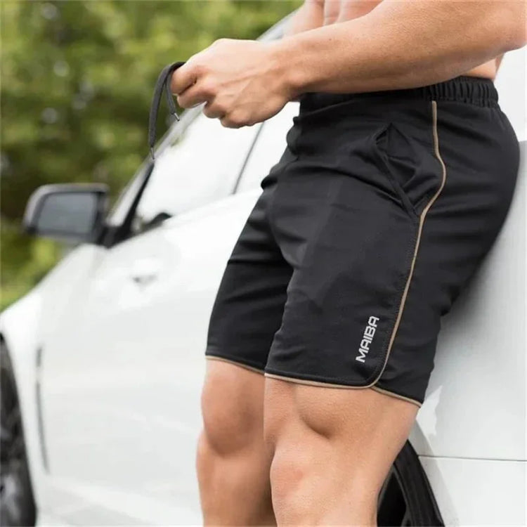 Summer Sports Shorts Men Fitness Sweatpants Bodybuilding Short Pants Mens Gym Quick Dry Brand Jogging Mesh Basketball Men Shorts