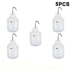1-10PCS USB Rechargeable LED Camping Light Waterproof Portable High Power Outdoor Lantern for Hiking BBQ Emergency Hunting