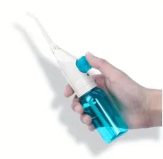 High Pressure Portable Dental Water Flosser Manual Oral Irrigator for Household Teeth Cleaning Portable Toothpick Device