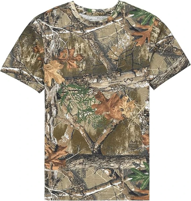 Camo Jungle Graphic Summer Men's T-shirt 3D Printed Camouflage Fun O-neck Short Sleeve Tops Unisex Loose Casual Y2k Clothing Tee