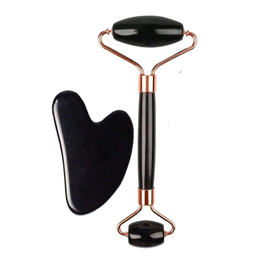 1/2/3pcs Ice Face Roller Facial Skincare Ice Roller Facial Roller GuaSha Face Tool Set Face Massage Roller Lifting Contouring