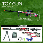 SVD Electric Gel Ball Blaster Gel Ball Toy Automatic Splatter Blasters Shooting Games Summer Backyard Outdoor Activity