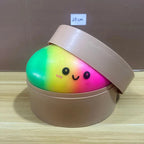 15/25cm Large Rainbow Dumplings Squishy Ball Gaint Stress Relief Gifts Dumplings Antistress Fidget Sensory Desk Home Decoration