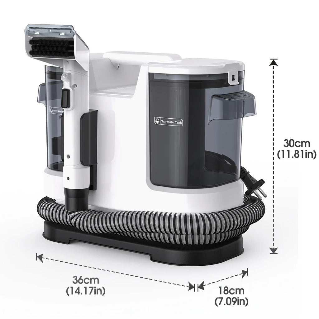 Lubluelu V8 Instant Heated Function Carpet Cleaner Machine 15Kpa Powerful Suction Hot Water Upgrade Portable Carpet Cleaning Machines for Pet Stains with Cleaning Tools & Self-Cleaning for Car/Couch/Rug/Spot