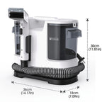 Lubluelu V8 Instant Heated Function Carpet Cleaner Machine 15Kpa Powerful Suction Hot Water Upgrade Portable Carpet Cleaning Machines for Pet Stains with Cleaning Tools & Self-Cleaning for Car/Couch/Rug/Spot