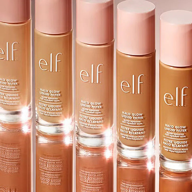 ELF Halo Glow Liquid Filter Liquid Foundation  Pre Makeup Gel Gel Increase Moisturizing Sensation Brighten The Skin Cosmetics