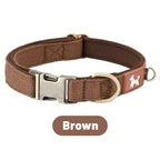 DC001-dog collars and pet neckbands, suitable for small, medium, and large dogs, perfect for outdoor use, anti-lost.