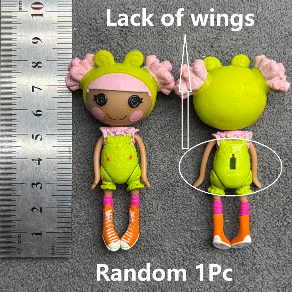Original 8-10cm Lalaloopsy  Little Sister Multi-style Dolls PVC Girls' Holiday Gift Collection Toys