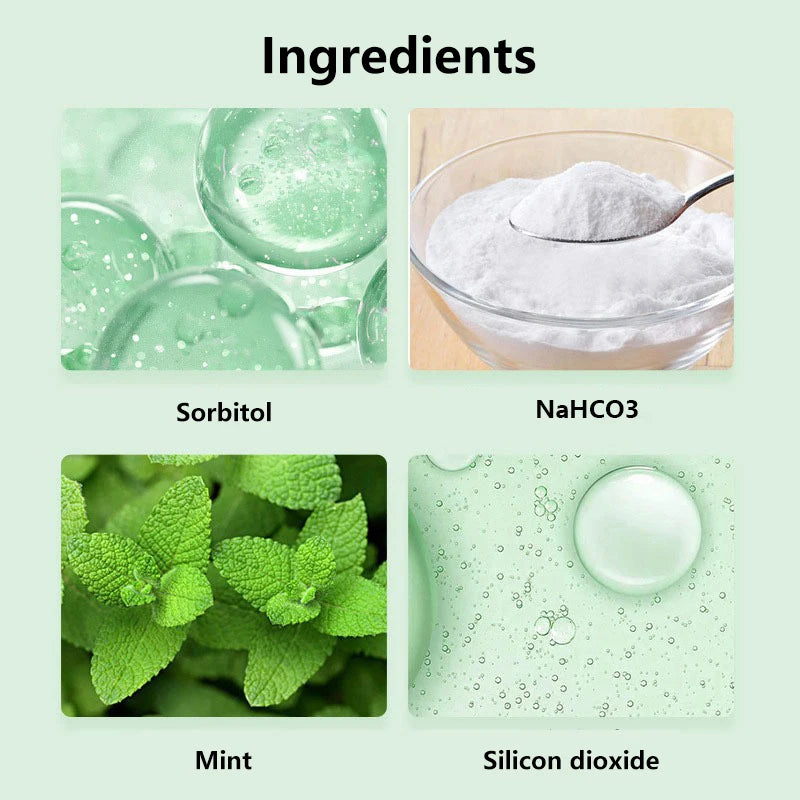 1PCS Travel Size Mouthwash Tablets, Mint Flavor, Travel Toothpaste, Keep Fresh Breath for a Long Time, Do Not Swallow, 50Tablets