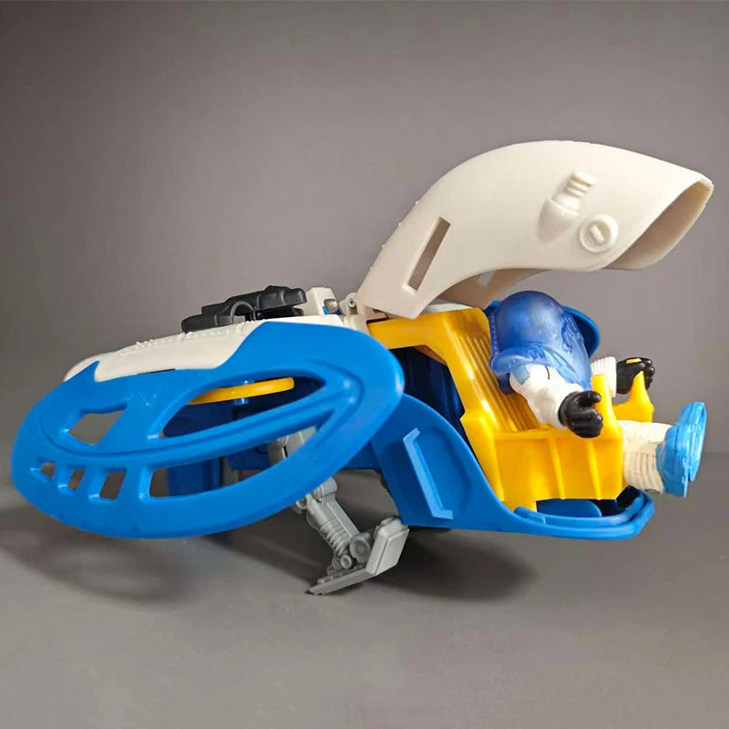 Imaginext Alpha Eagle Space Shuttle Playset with Astronaut Figure Lights SoundCollectible Space Exploration Toy Gift for Hobby