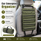 Heavy Duty Roll Up Tool Bag, Oxford Fabric Multi Tool Organizer for Mechanics Electricians Carpenters, Garage Storage