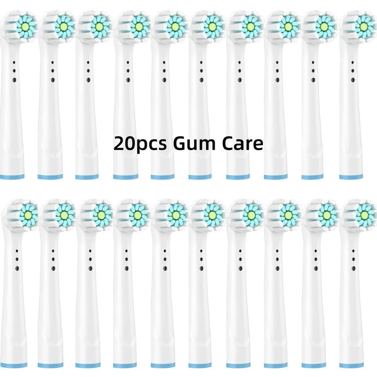 Brush Head Nozzles for Braun Oral B Replacement Toothbrush Head Sensitive Clean Sensi Ultrathin Gum Care Brush Head for Oralb