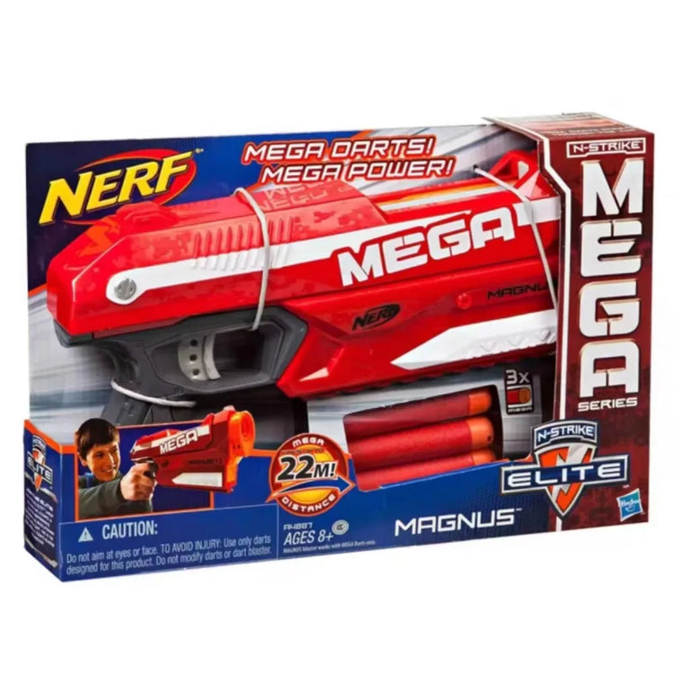 Hasbro Nerf N-Strike Elite Mega Magnus Blaster A4887 (packaging Box Damage)