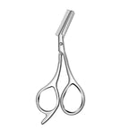 Stainless Steel Eyebrow Scissors with Comb Precision Shaping & Grooming Facial Hair Grooming Tool Perfect Face Care Tool Gifts