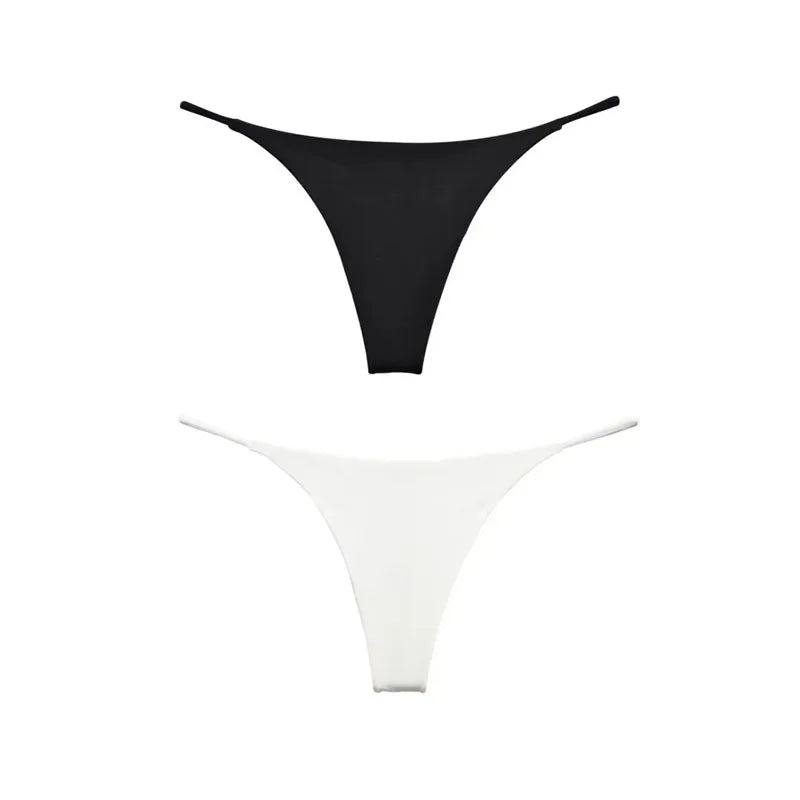 1/2/3/4/5Pcs Sexy G-String Women Panties Low-Rise Thongs Lingerie Underwear Summer Female T-Back Briefs Underpants Clothing