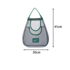 Reusable Hang Mesh Storage Bag With Smooth Edge‑Wrapped Handle Kitchen Fruit Vegetable Net Pouch Onion Garlic Potato Organizer