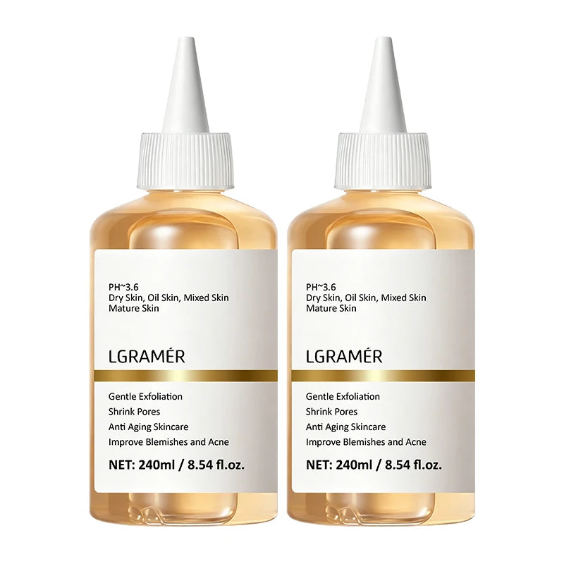 100ml Exfoliating Facial Toner,7% Glycolic Acid Exfoliating Toner,Pore Minimizing Toner,Smooth Skin, Even Tone,Hydrating Formula
