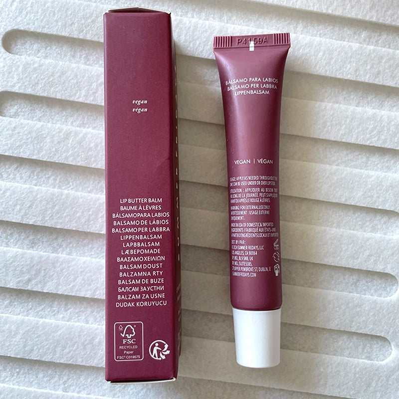 Summer Limited Rho Vanilla Beige LipBalm Moisturizing Transparent Lipstick Set Smooth Soft Tube Mirror Lip Gloss Lip Blum Makeup