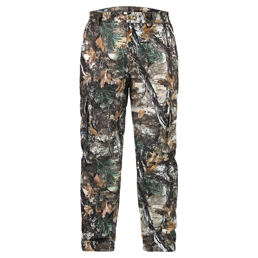 M-3XL Hunting Pants Men's Jungle Camo Pants Outdoor Tactical Long Pants Windproof Warm Travel Sweatpants Deer Hunting Pants