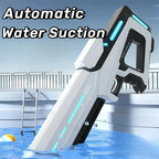 Electric Automatic Water Storage Gun Toys Portable Children Summer Beach Outdoor Fight Fantasy Spray Gun Toys Boy Kid Adult Game