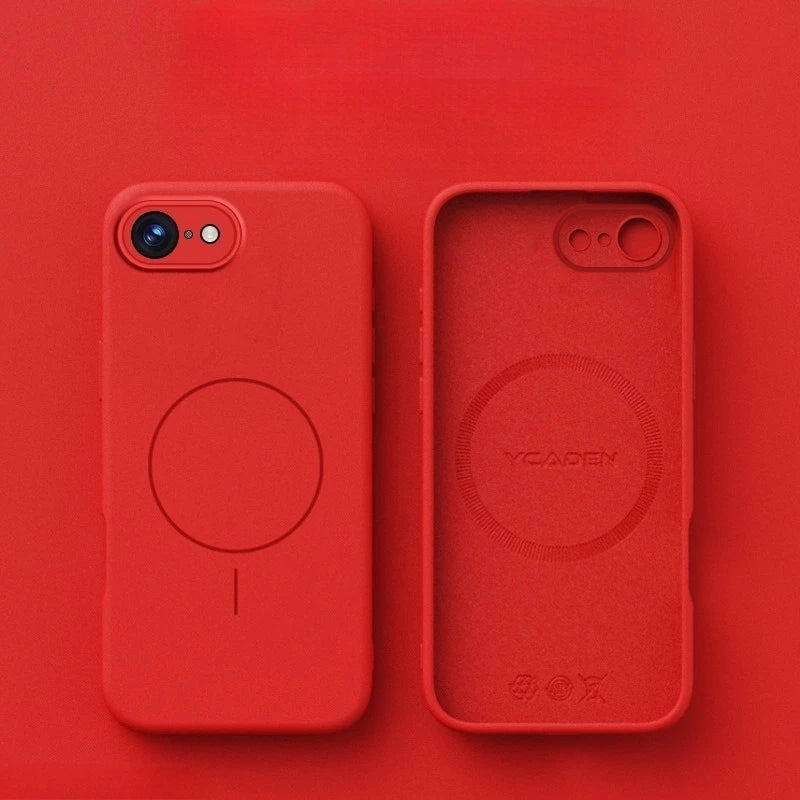 Original Liquid Soft Silicone For Magsafe Wireless Charge Magnetic Case For iPhone 18 17 16 Plus 15 14 13 12 Pro Max 11 Cover