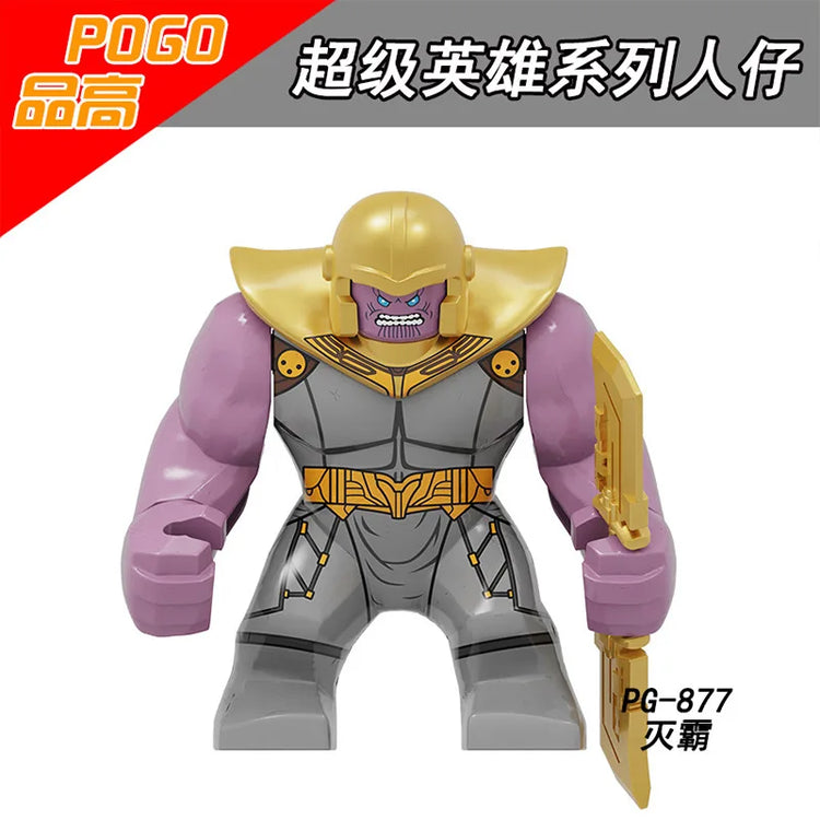 8cm Superhero Building Blocks Avengers Character Venom Model Character Set Building Blocks Toy Boys and Girls Birthday Gifts