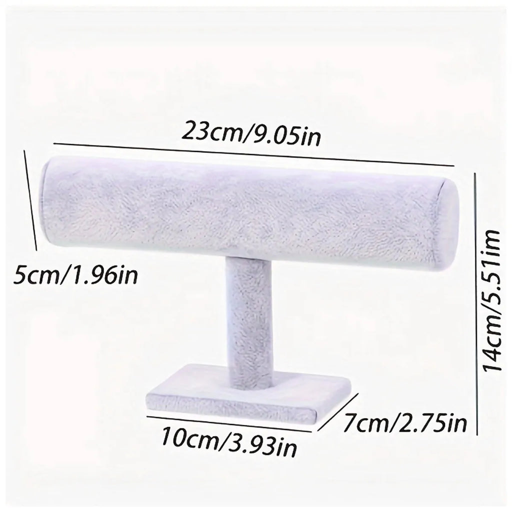 1pc T-Shaped Bracelet Stand, Bracelet and Necklace Display Stand, Watch Storage Stand, desktop Vertical Jewelry Stand