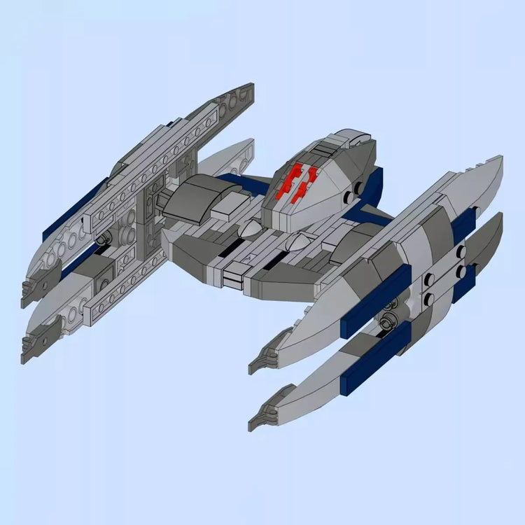 Mymocs Star Movie Vulture Droid Starfighters MOC Technical Robot Figures Spaceship Sets Building Blocks Toys Gift