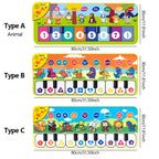 Piano Mat for Kids Kids Toddlers Floor Keyboard Dance Mat Baby Fitness Play Musical Carpet Music Instrument Toys Girl Boy Gift