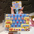 In Stock /26Grid Keycap /;Clicker Anti Stress Fidget Keyboard Keychain Decompression Button Cartoon Party Favor Gift 26구 키캡 키링