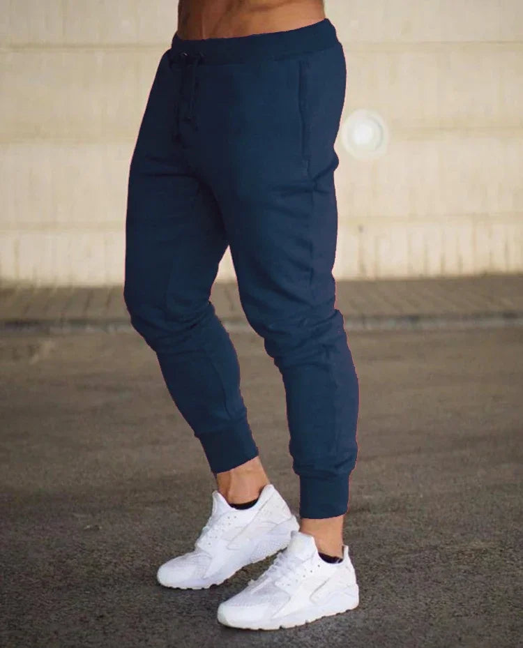 Autumn Winter New Jogging Pants Men Sport Sweatpants Running Pants Men Joggers Cotton Trackpants Slim Fit Bodybuilding Trouser