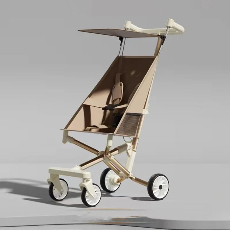 Lightweight Travel Stroller High Quality Baby Stroller Comfortable 1-8 Years Old Foldable Four Wheels Stroller Pram