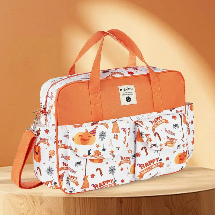 Mommy Diaper Bag For Babies Large Capacity Organizer Waterproof Wide Opening Travel Messenger Crossbody Bag Mummy Baby Nappy Bag