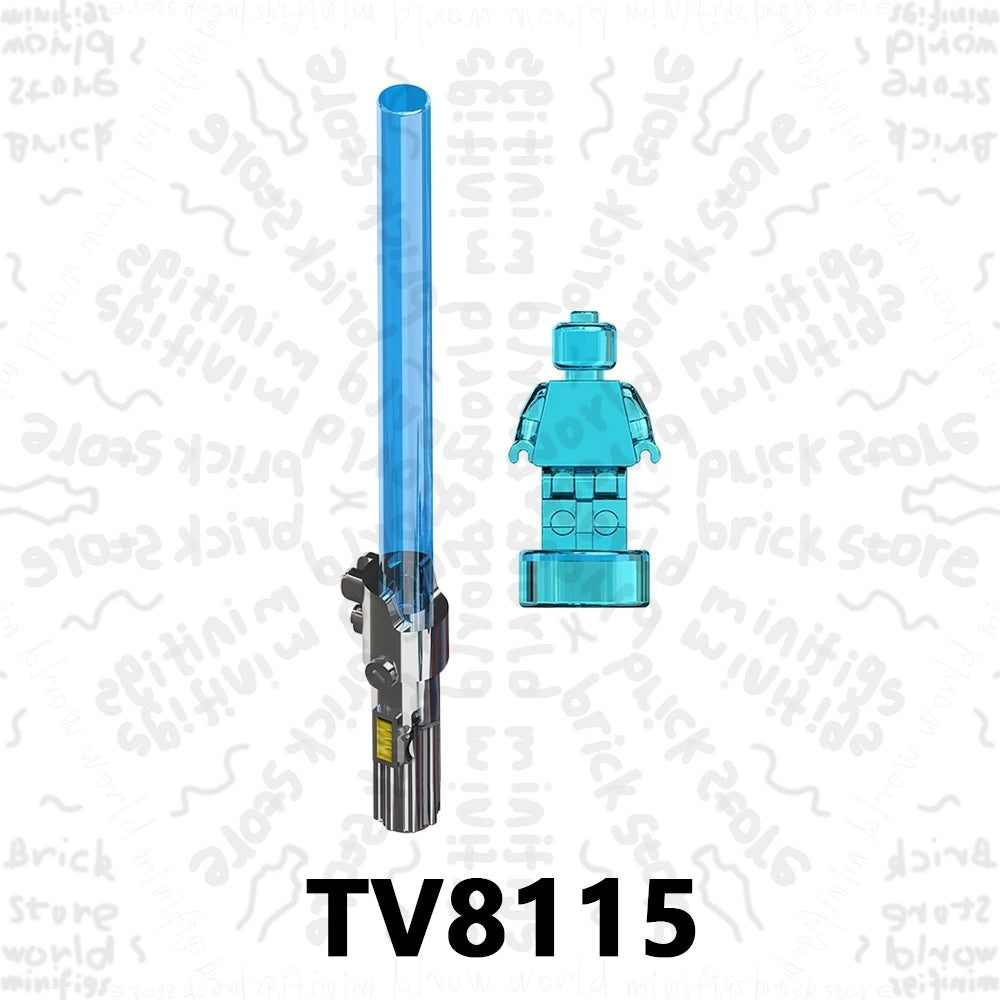 TV6117 TV6118 TV6119 Space War Action Figure Accessories Building Blocks Gift Toys For Children Adult Brick TV6116 TV6115 TV6114
