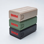9mm pull-out ammo storage box; 50-round bullet ammo box storage case for shooting, hunting, firearm accessories, maintenance and