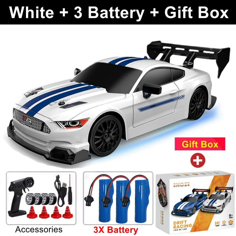 Oike 4WD RC Drift Car Remote Control 4x4 Racing RTR 2.4G Radio Truck Vehicle Model Toy Gift for Boy Girl Children Kid Adult