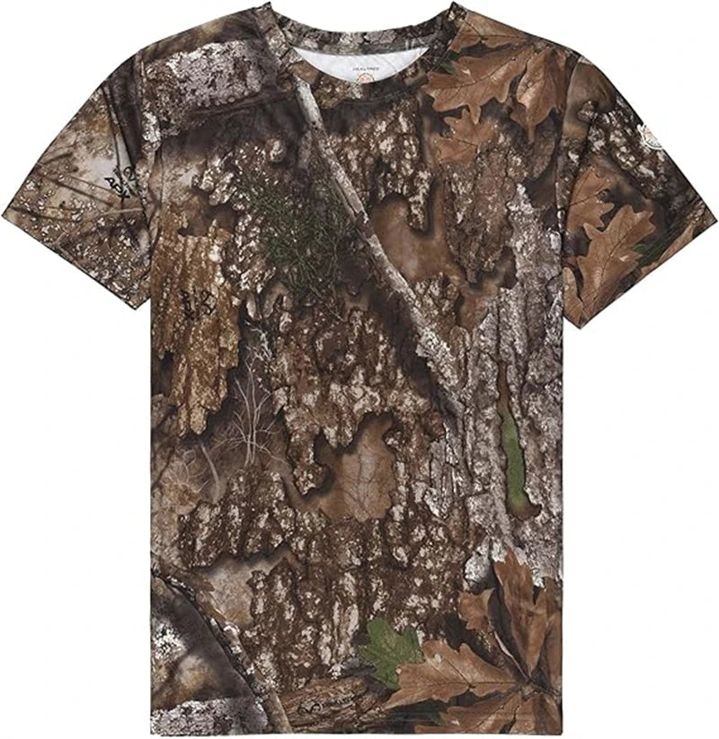 Camo Jungle Graphic Summer Men's T-shirt 3D Printed Camouflage Fun O-neck Short Sleeve Tops Unisex Loose Casual Y2k Clothing Tee