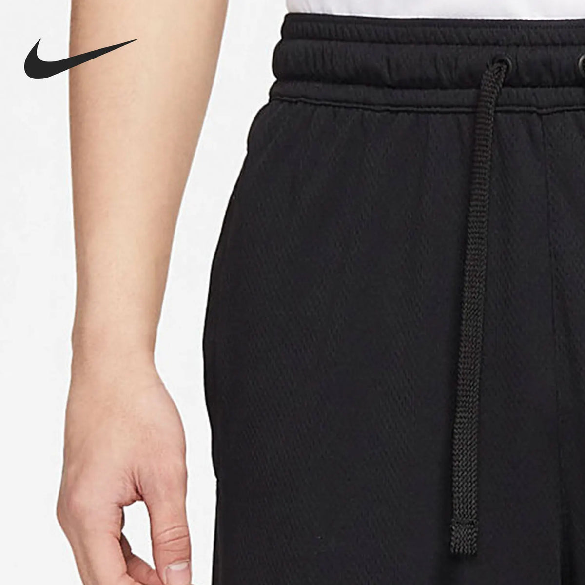 Nike genuine printed big logo basketball training breathable men's five quarter shorts DJ5215-010