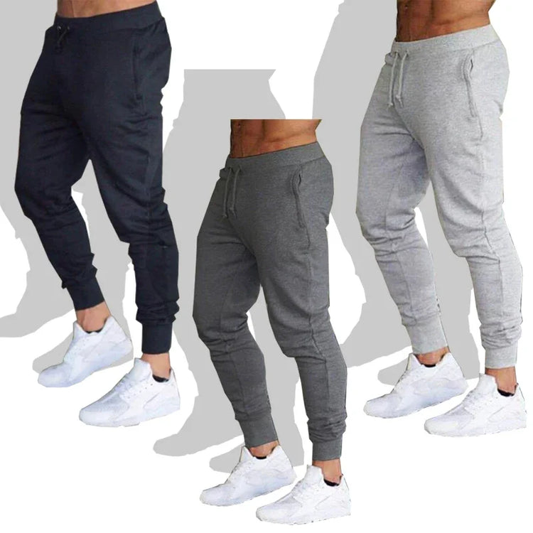 Autumn Winter New Jogging Pants Men Sport Sweatpants Running Pants Men Joggers Cotton Trackpants Slim Fit Bodybuilding Trouser