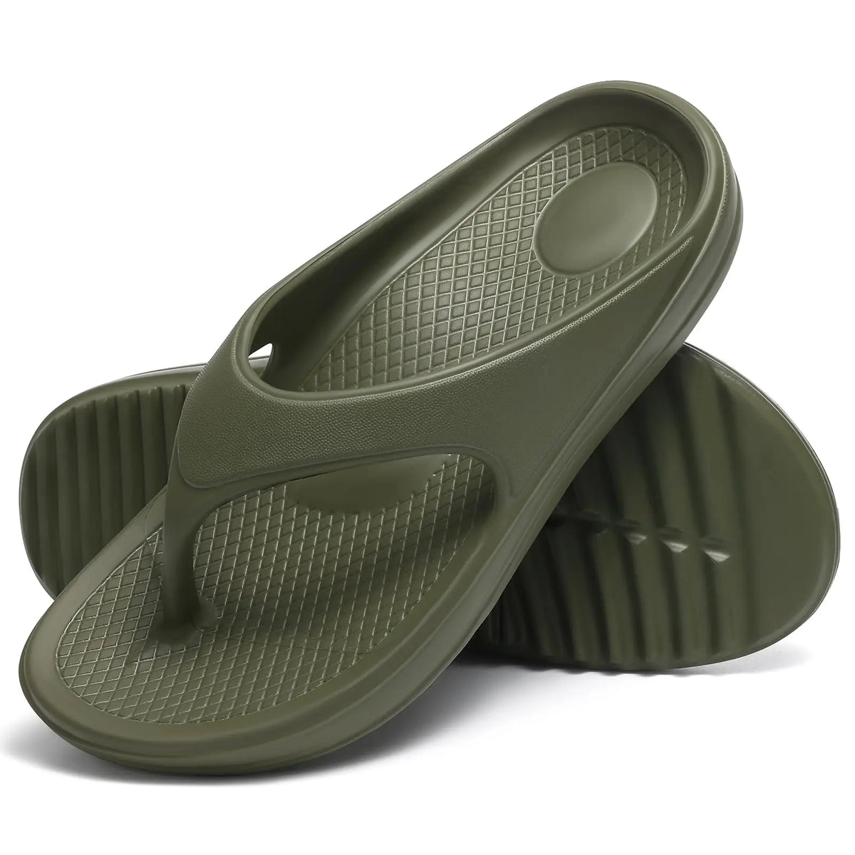 Kidmi Women Flat Sandals Women Slippers Outdoor Non-slip House Slippers Unisex Beach Slides Orthopedic Breath Soft Slippers