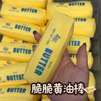 Crunchy Butter Stick Squishy Toy Stress Ball Fidget Squeeze Toys Round Blocks Filled ASMR Anti Stress Release Hand Relax Gifts B